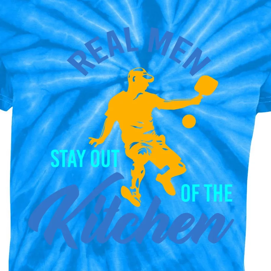 Real Stay Out Of The Kitchen Gift Kids Tie-Dye T-Shirt