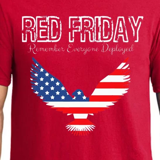 R.E.D. Support Our Troops Wear Red On Friday Pajama Set