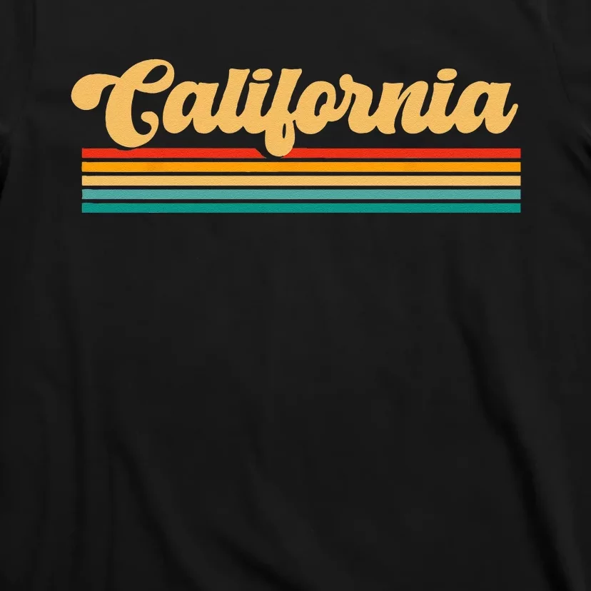 Retro State Of California T-Shirt