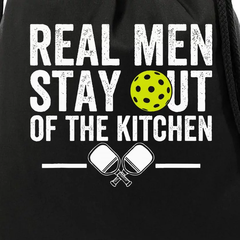 Real Stay Out Of The Kitchen Drawstring Bag