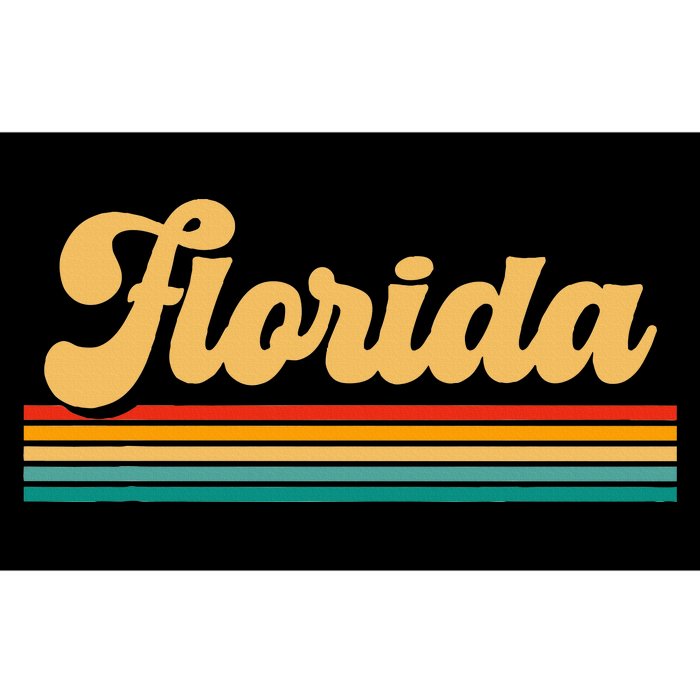 Retro State Of Florida Bumper Sticker