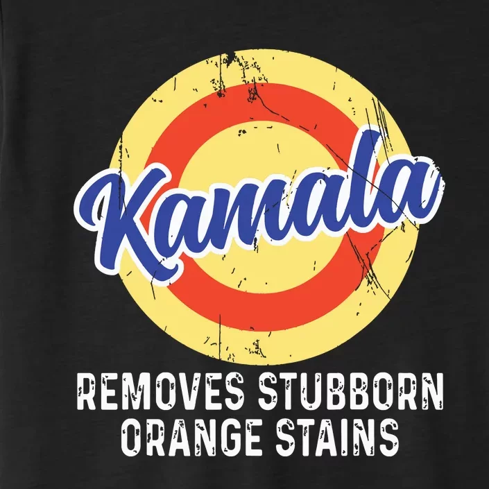 Removes Stubborn Orange Stains Funny Kamala 2024 Election ChromaSoft Performance T-Shirt