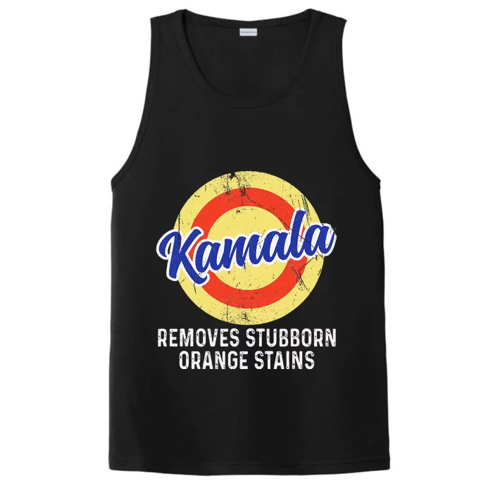 Removes Stubborn Orange Stains Funny Kamala 2024 Election Performance Tank