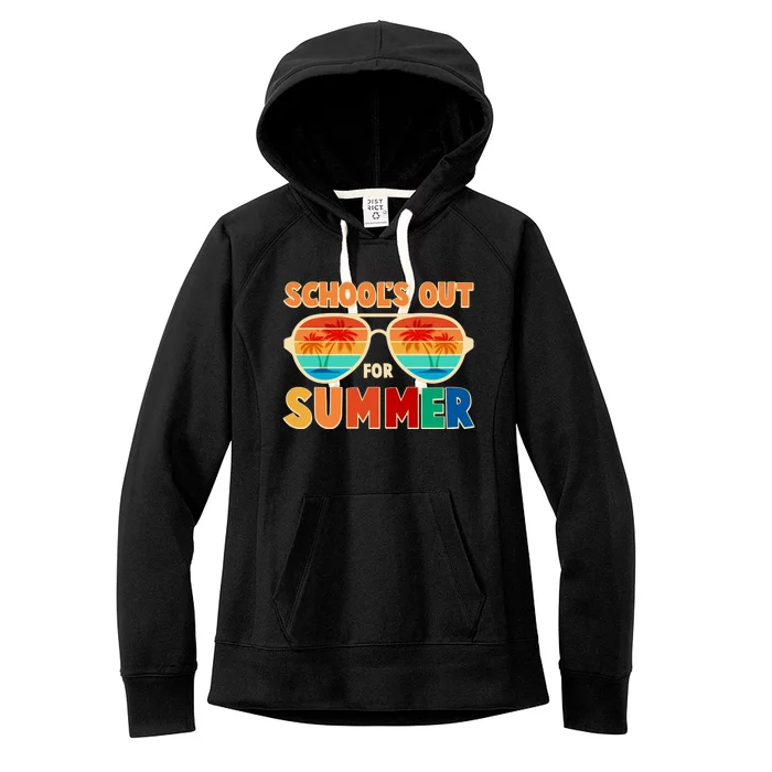 Retro Schools Out For Summer Women's Fleece Hoodie