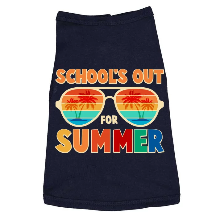 Retro Schools Out For Summer Doggie Tank