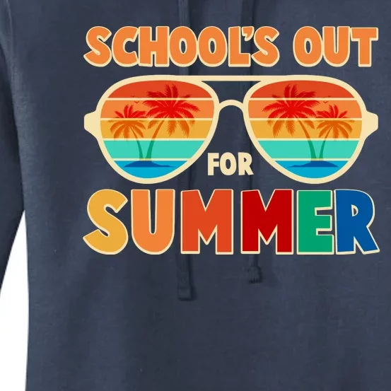 Retro Schools Out For Summer Women's Pullover Hoodie