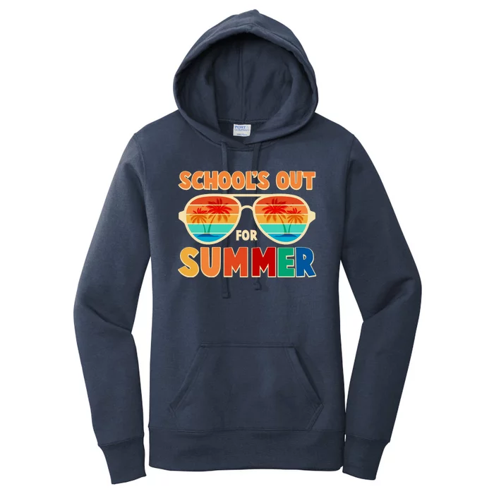 Retro Schools Out For Summer Women's Pullover Hoodie