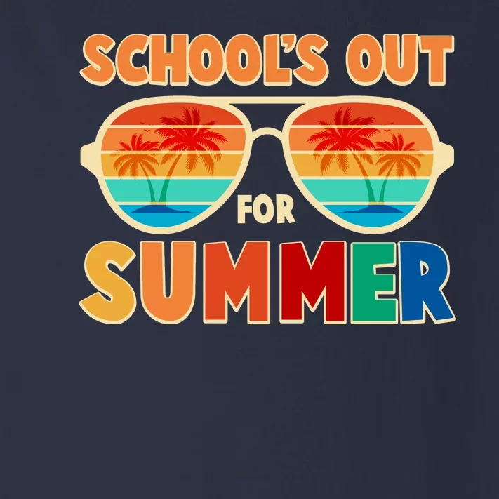 Retro Schools Out For Summer Toddler Long Sleeve Shirt