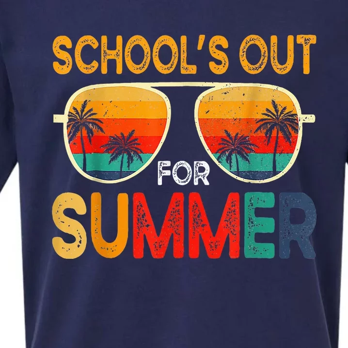 Retro Schools Out For Summer Sueded Cloud Jersey T-Shirt