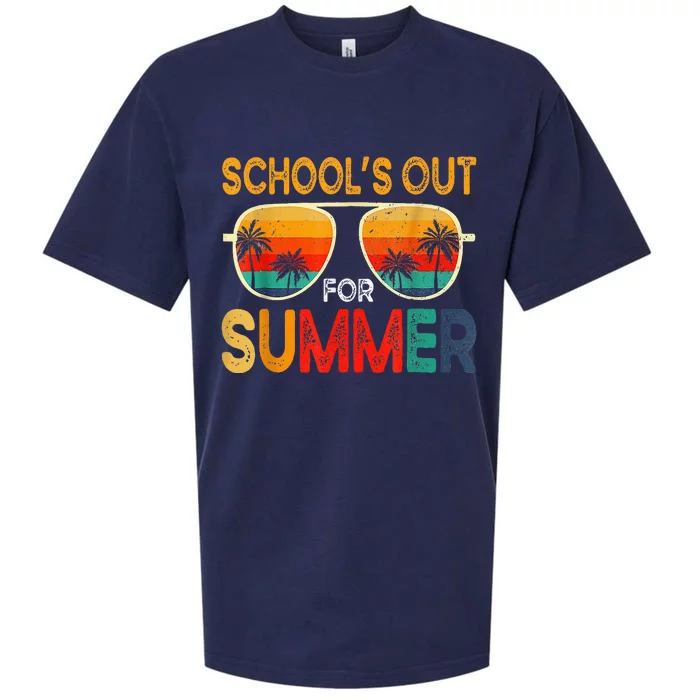 Retro Schools Out For Summer Sueded Cloud Jersey T-Shirt