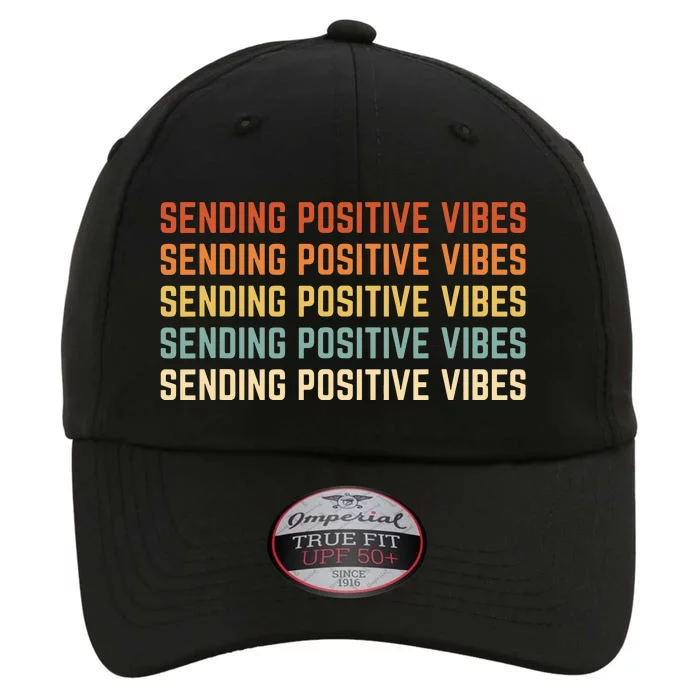 Retro Sending Positive Vibes Saying Self Care Mental Health The Original Performance Cap