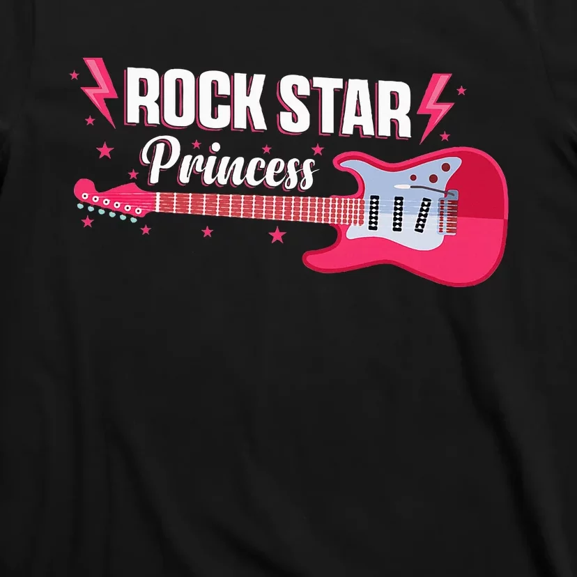 Rock Star Princess Guitar Music Punk Rock T-Shirt