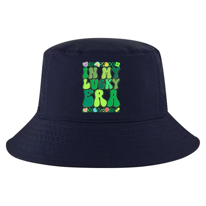 Retro St Patricks Day In My Lucky Era Cool Comfort Performance Bucket Hat