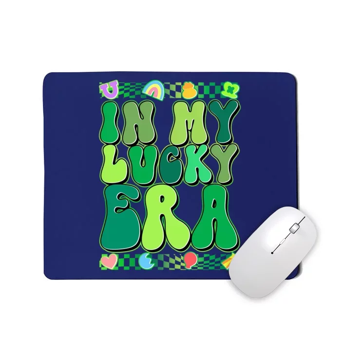 Retro St Patricks Day In My Lucky Era Mousepad