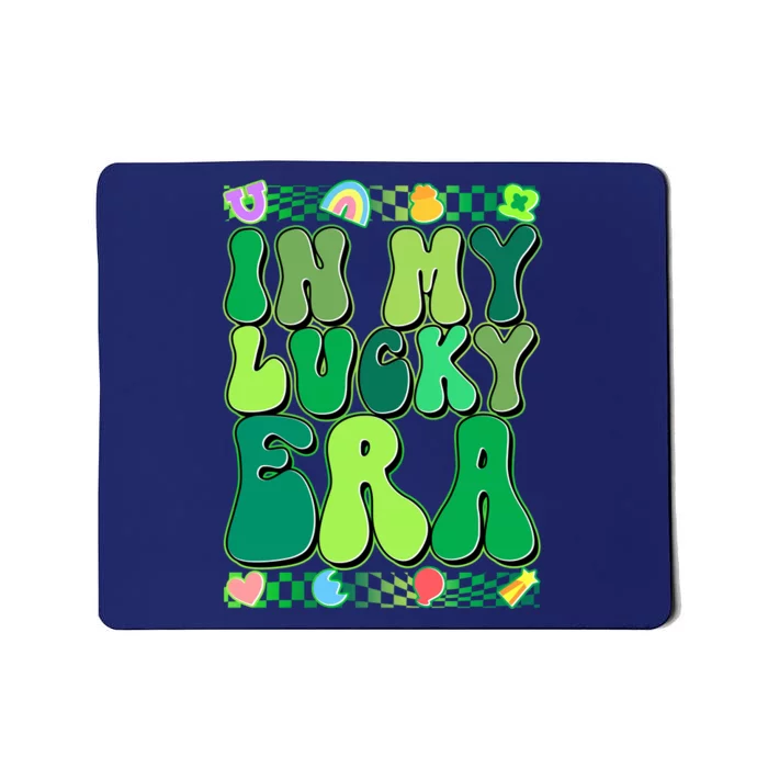 Retro St Patricks Day In My Lucky Era Mousepad