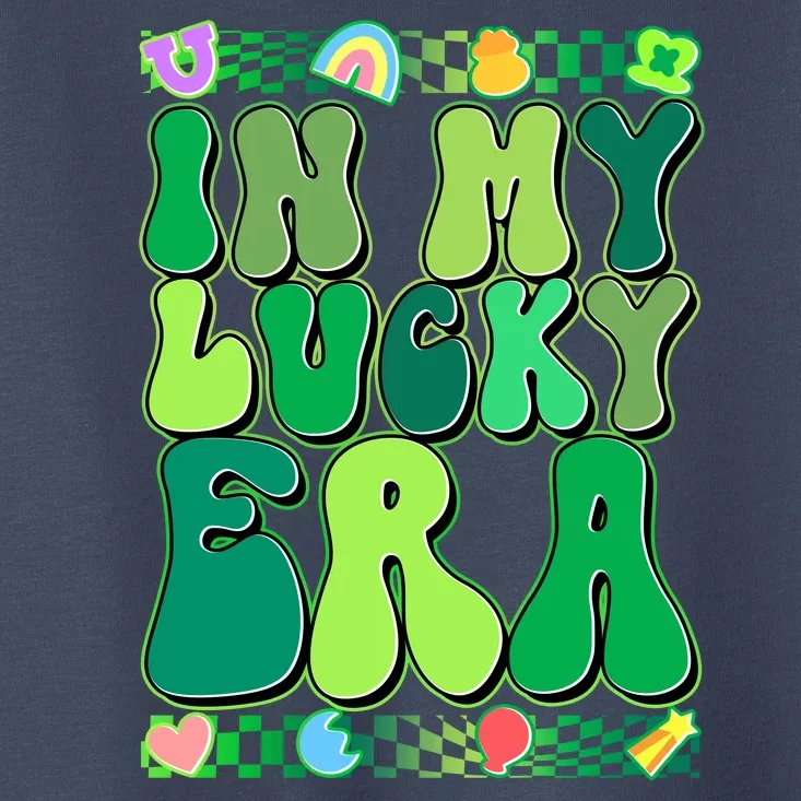 Retro St Patricks Day In My Lucky Era Toddler T-Shirt