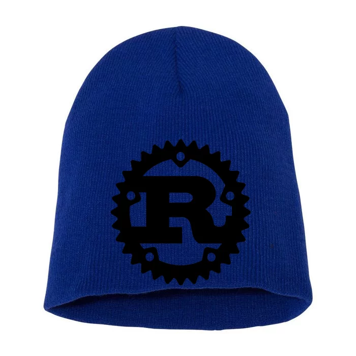 Rust Systems Programming Language Short Acrylic Beanie