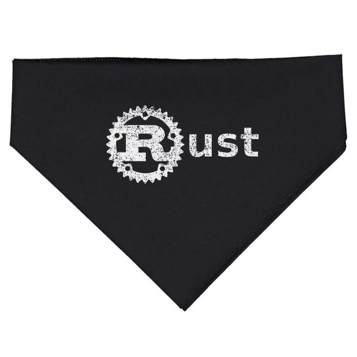 Rust Software Programming Developing And Coding Community USA-Made Doggie Bandana