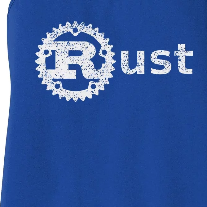 Rust Software Programming Developing And Coding Community Women's Racerback Tank