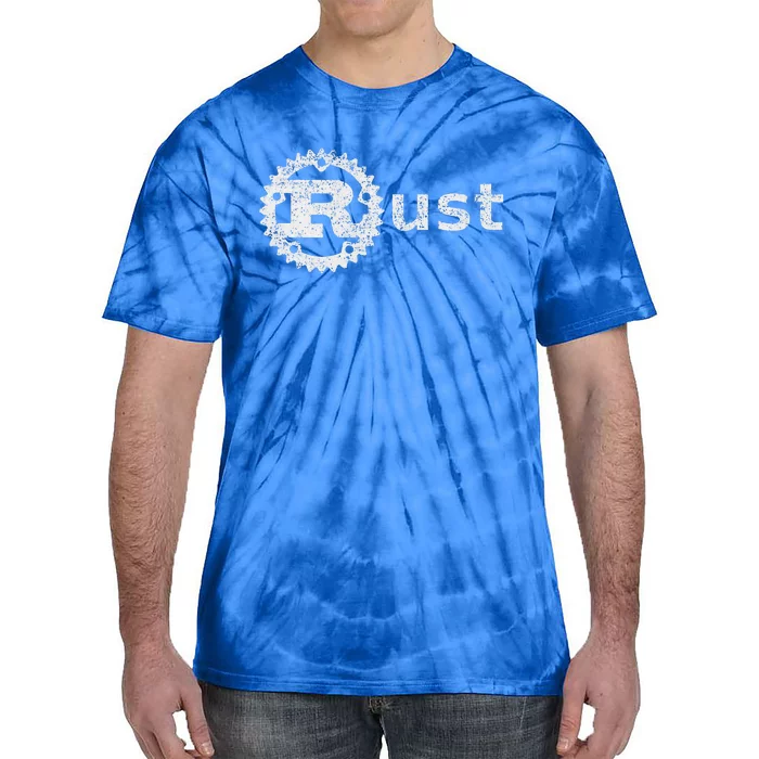 Rust Software Programming Developing And Coding Community Tie-Dye T-Shirt