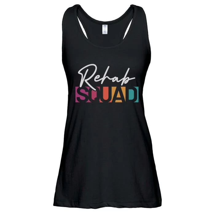 Rehab Squad Physical Therapy Ladies Essential Flowy Tank