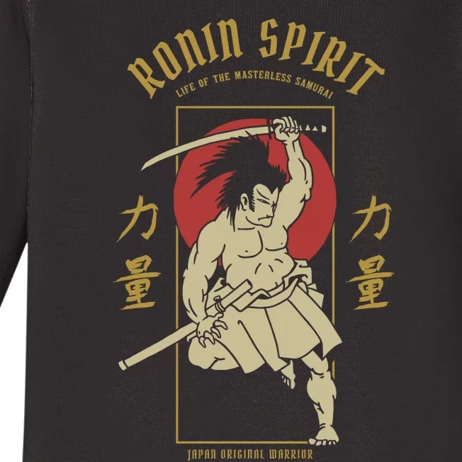 Ronin Spirit Baby Long Sleeve Bodysuit