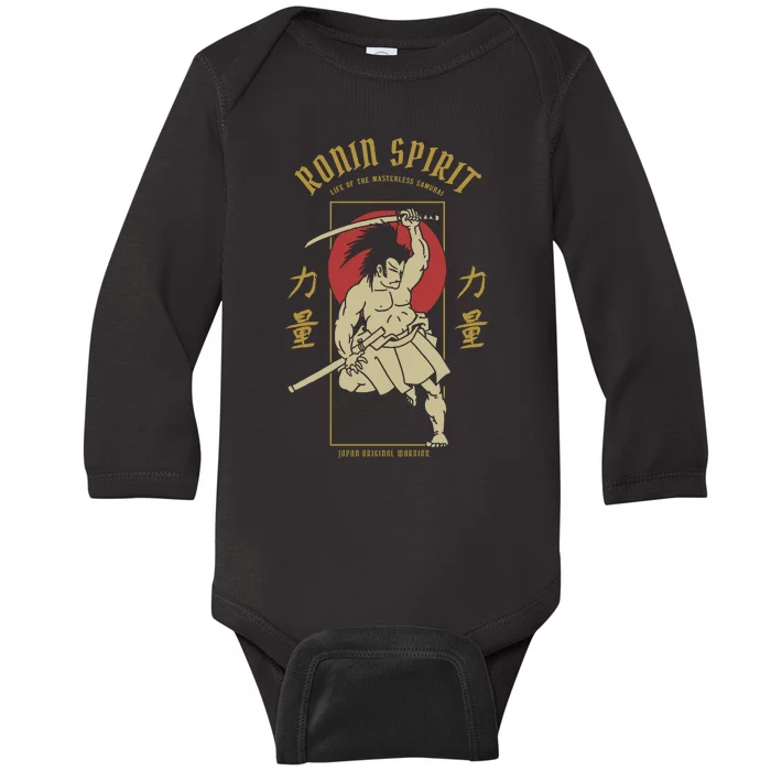 Ronin Spirit Baby Long Sleeve Bodysuit