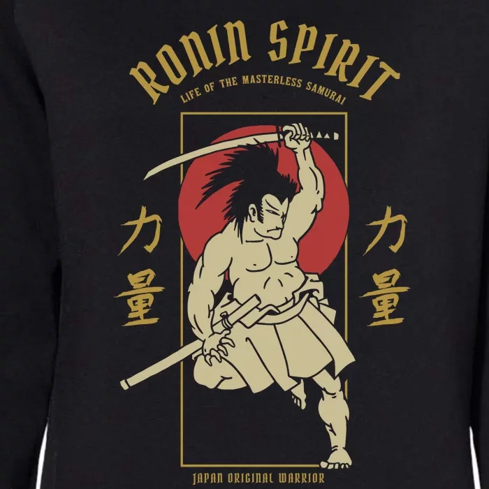 Ronin Spirit Womens California Wash Sweatshirt