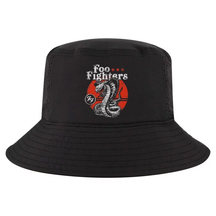 Red Snake Rock Music By Rock Off Cool Comfort Performance Bucket Hat