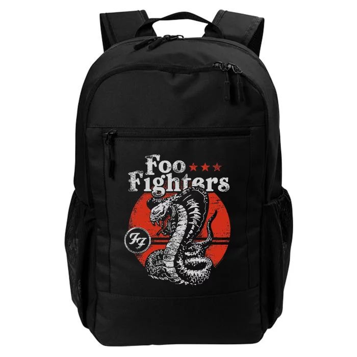 Red Snake Rock Music By Rock Off Daily Commute Backpack