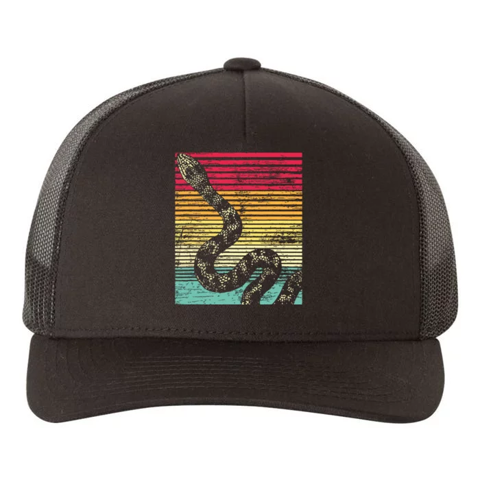 Retro Snake Yupoong Adult 5-Panel Trucker Hat