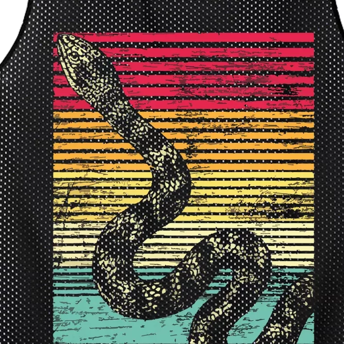 Retro Snake Mesh Reversible Basketball Jersey Tank