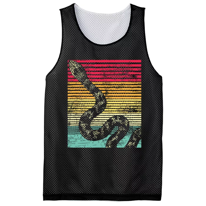 Retro Snake Mesh Reversible Basketball Jersey Tank