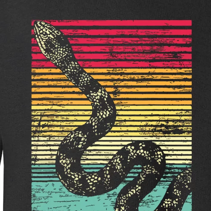 Retro Snake Toddler Sweatshirt