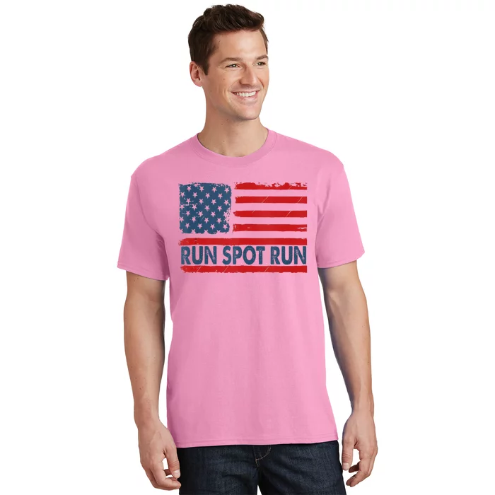 Run Spot Run Donald Trump Debate Quote 2024 Kamala T-Shirt