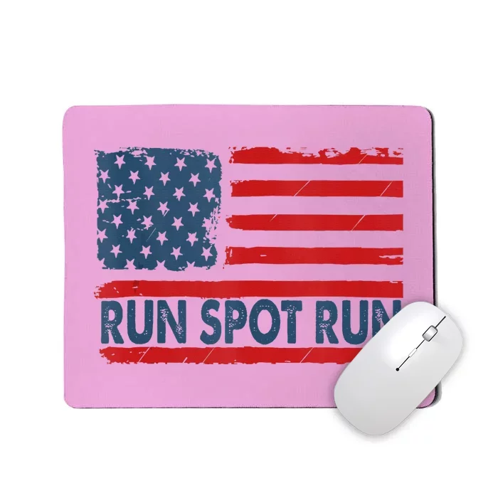 Run Spot Run Donald Trump Debate Quote 2024 Kamala Mousepad