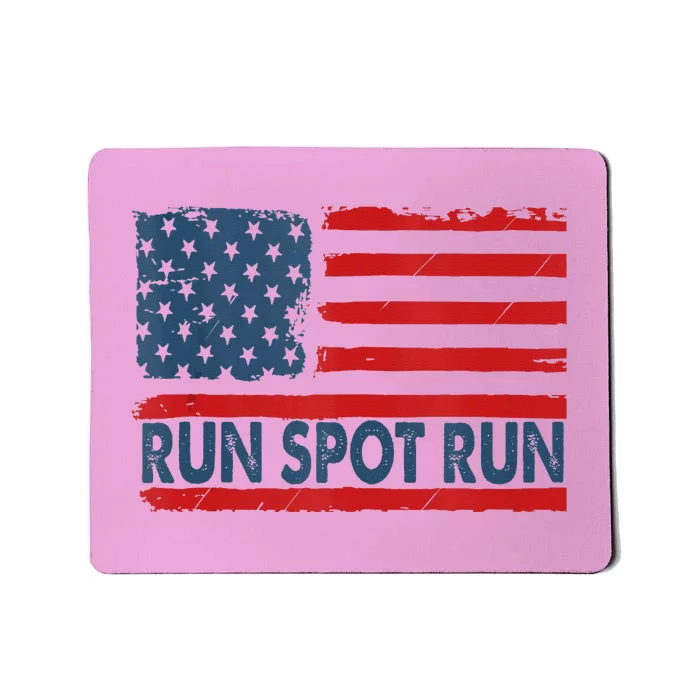 Run Spot Run Donald Trump Debate Quote 2024 Kamala Mousepad