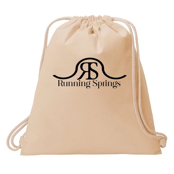 Running Springs Drawstring Bag