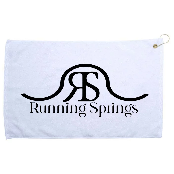 Running Springs Grommeted Golf Towel