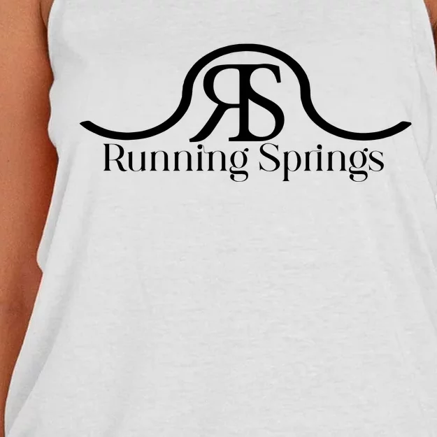 Running Springs Women's Knotted Racerback Tank