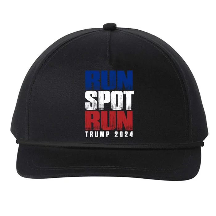 Run Spot Run Snapback Five-Panel Rope Hat