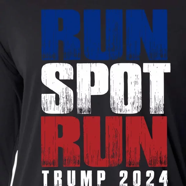 Run Spot Run Cooling Performance Long Sleeve Crew