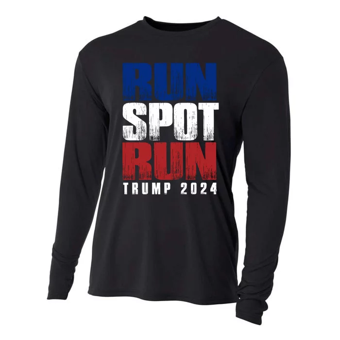 Run Spot Run Cooling Performance Long Sleeve Crew