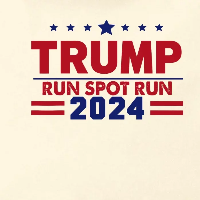 Run Spot Run Trump 2024 Zip Tote Bag