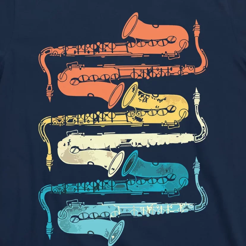 Retro Saxophone T-Shirt