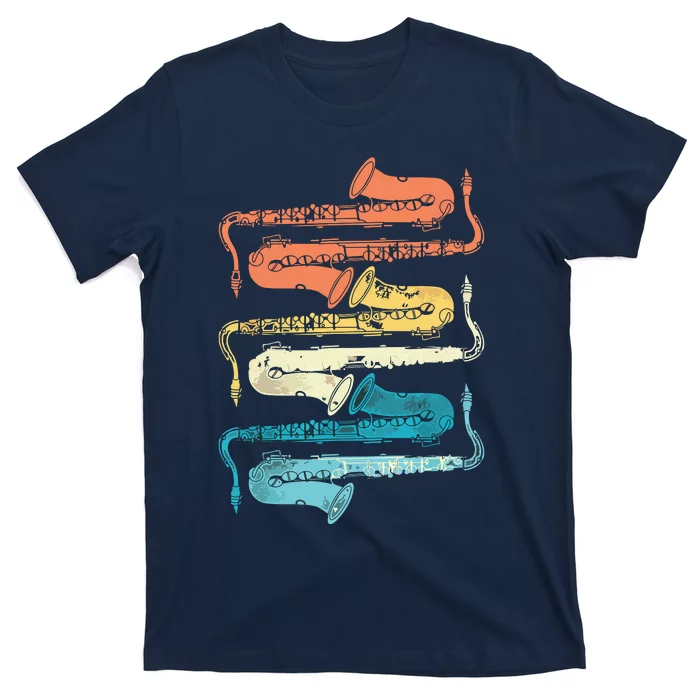 Retro Saxophone T-Shirt