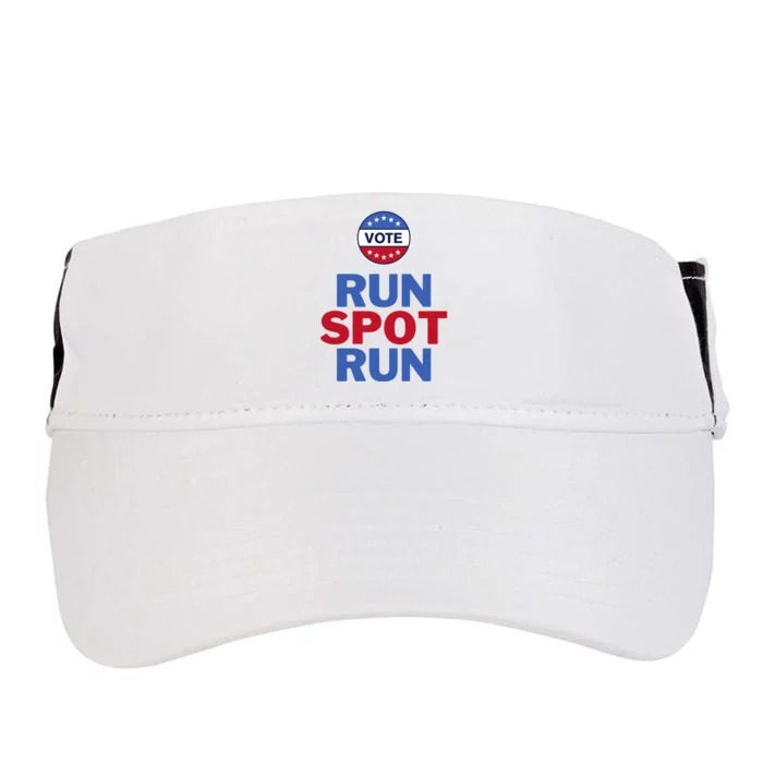 Run Spot Run Trump 2024 Adult Drive Performance Visor