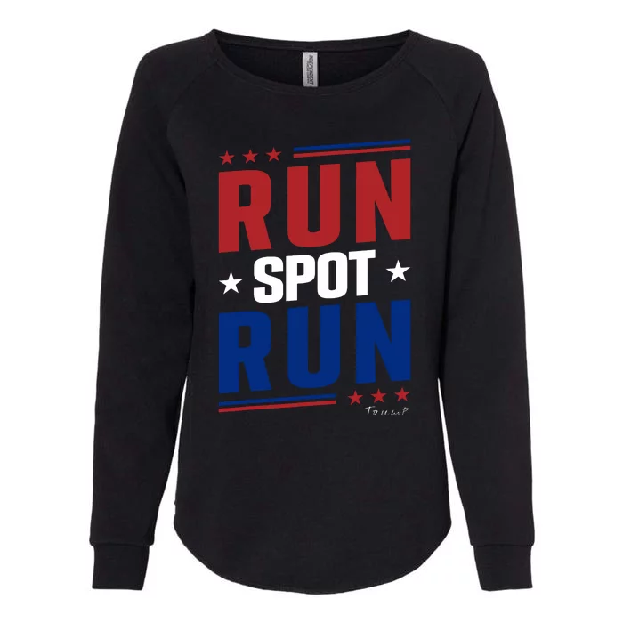 Run Spot Run Womens California Wash Sweatshirt