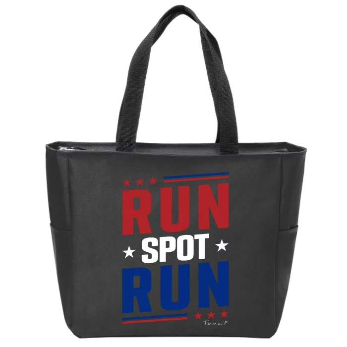 Run Spot Run Zip Tote Bag