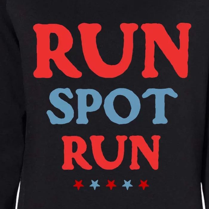 Run Spot Run Womens California Wash Sweatshirt